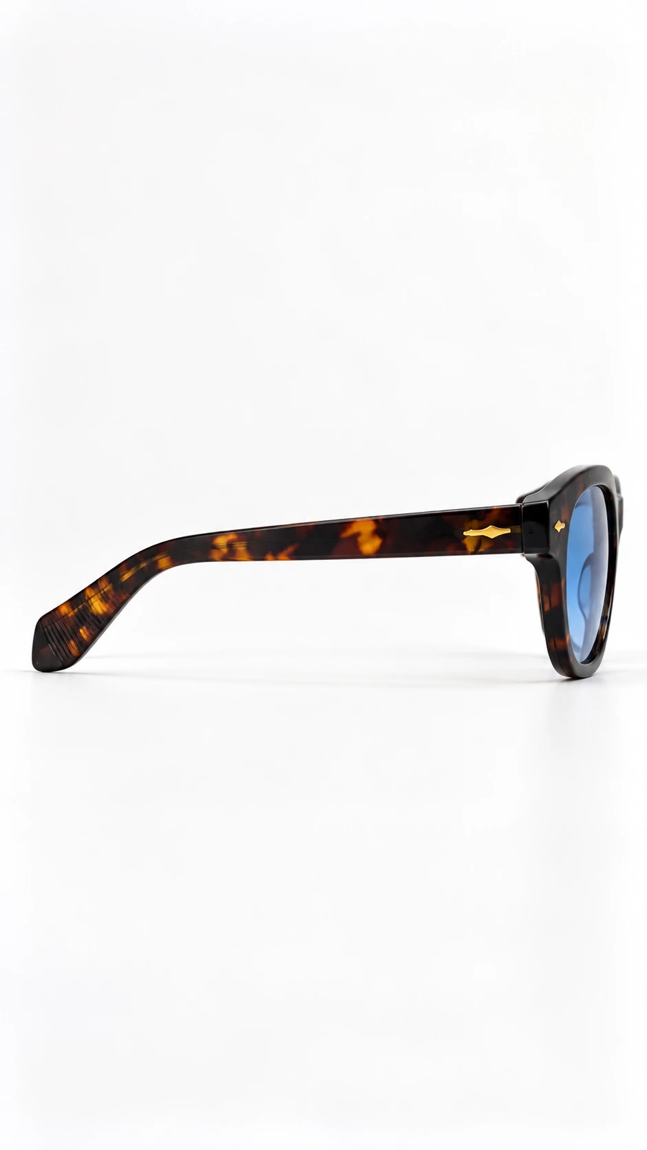 Tortoise Panto Sunglasses — Tortoise, view 2