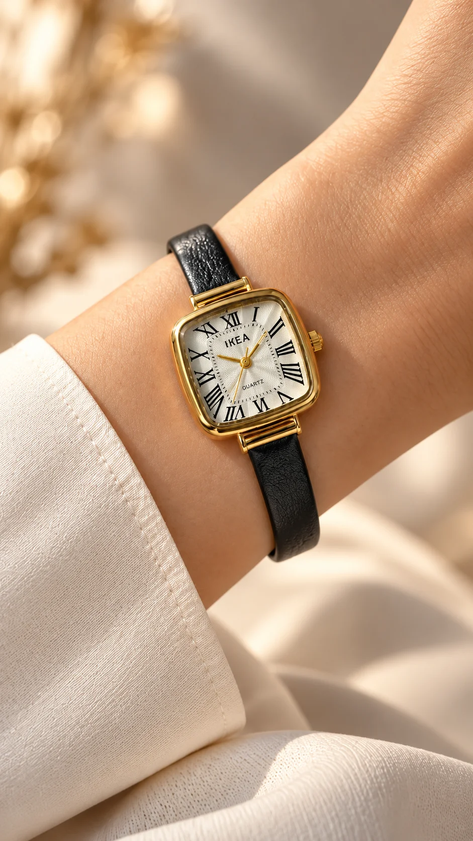 IKEA Cushion Watch — Roman — Black, view 2
