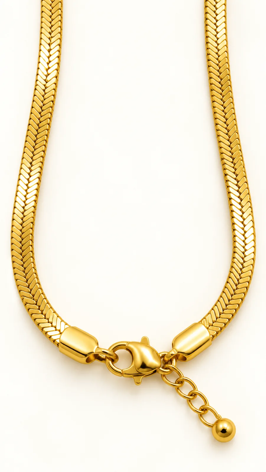 Herringbone Chain Necklace