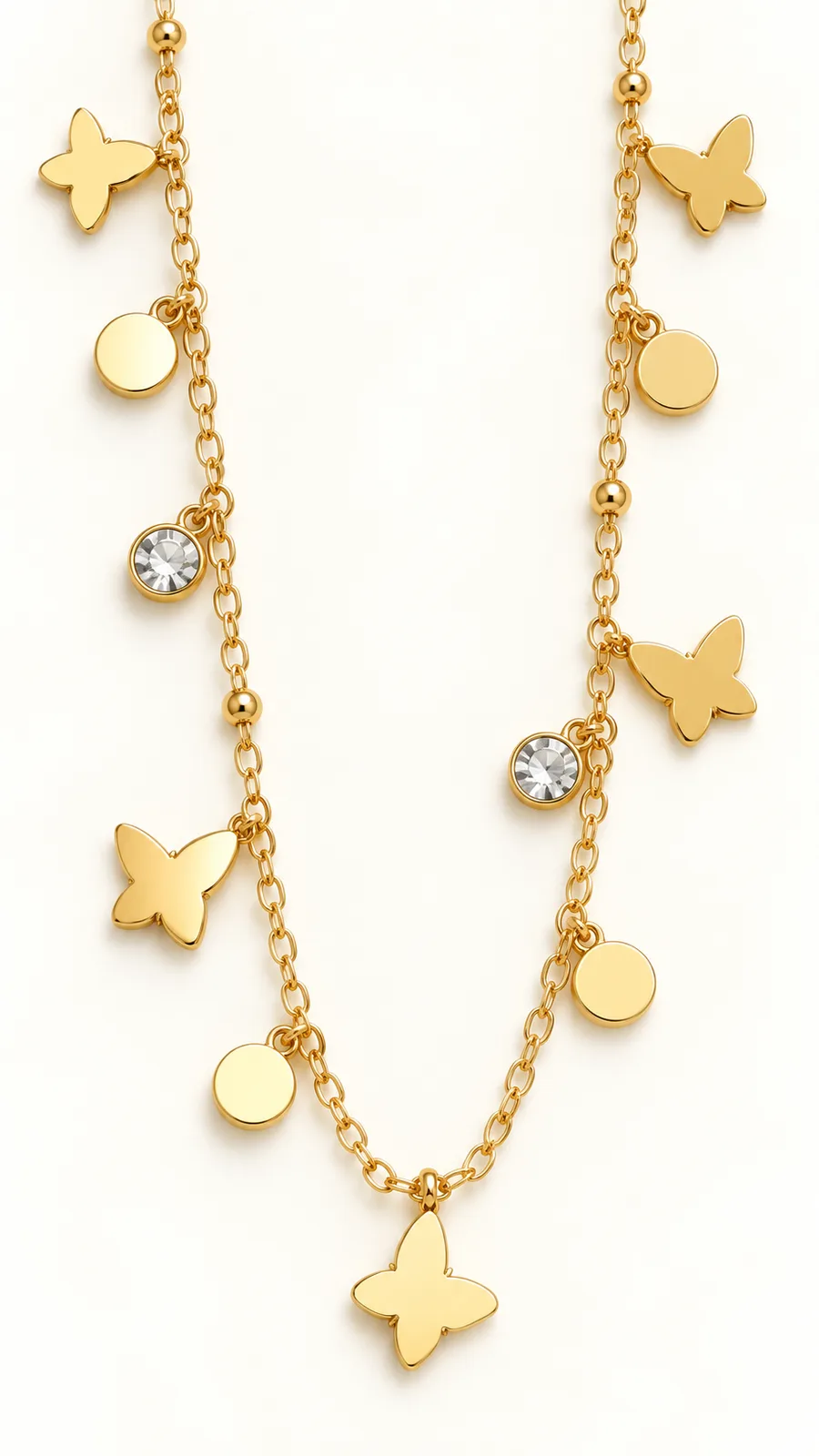 Charm Cluster Necklace