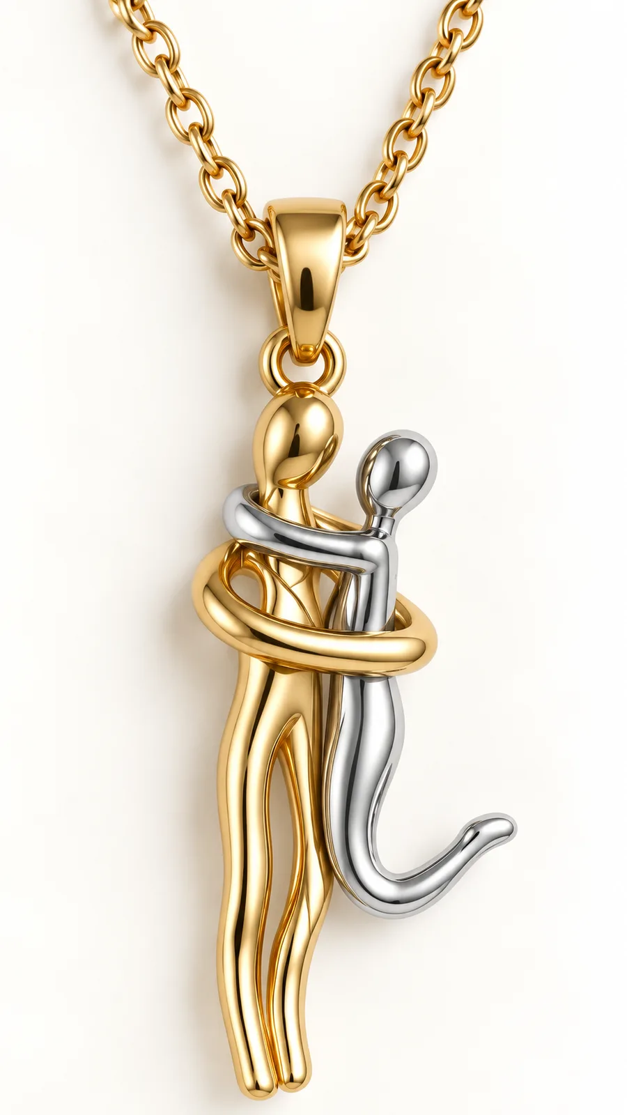 Embrace Pendant Necklace