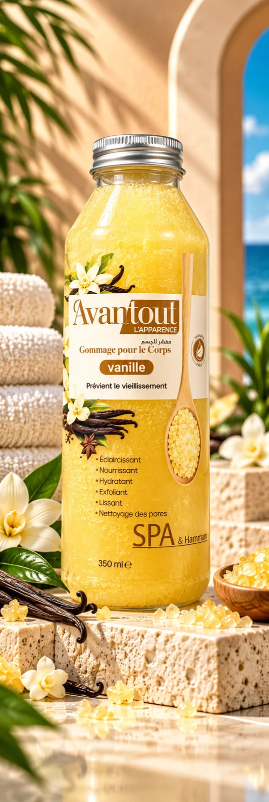 Avantout Body Scrub — Vanilla