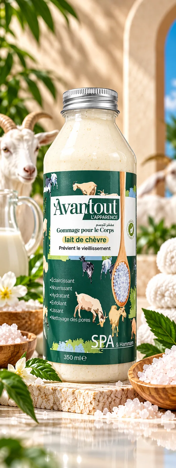 Avantout Body Scrub — Goat's Milk