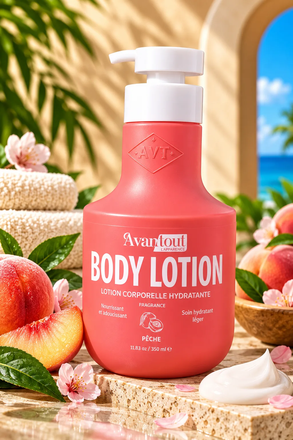 Avantout Body Lotion — Peach